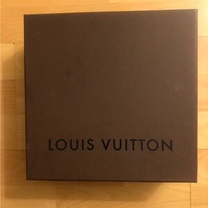 Louis Vuitton Dark Brown Storage Box